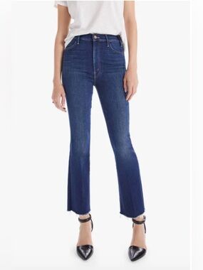 MOTHER The Hustler Ankle Fray women’s Jean size 25 Home Movie Wash